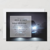 Nuit Conduite Par Anniversaire Fête Invitation (Devant)