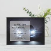 Nuit Conduite Par Anniversaire Fête Invitation (Debout devant)