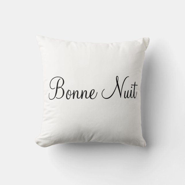 nuit de bonne de coussin de bonne nuit (Recto)