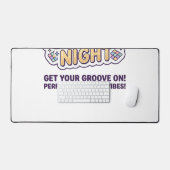 Nuit de Boogie de Licorne Gras Typographie Graphiq (Clavier et souris)