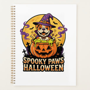 Nuit de citrouille bouledogue Halloween