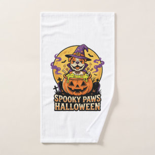 Nuit de citrouille bouledogue Halloween