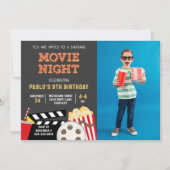 NUIT DE FILM AVEC INVITATION PHOTO (Devant)