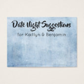 Nuit de la date détenue Suggestions Cartes nouvell (Devant)