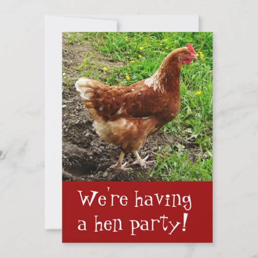 Nuit de la fille ! Invitation aux bachelorettes (Devant)