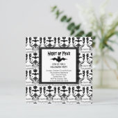 Nuit de la peur BAT Halloween Invitation à la fête (Debout devant)