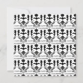 Nuit de la peur BAT Halloween Invitation à la fête (Dos)