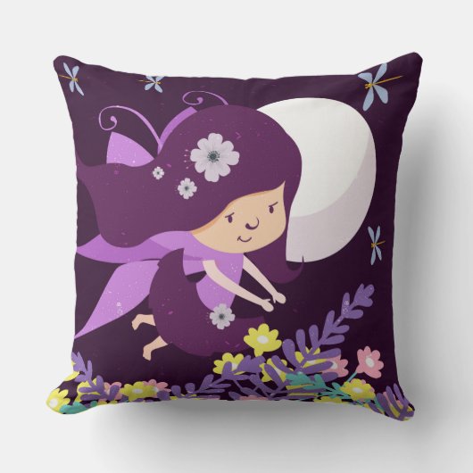 Nuit De Magique Coussin décorative (Recto)
