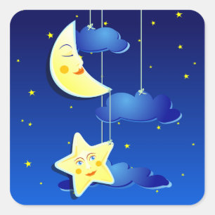 Nuit de rêve, autocollant