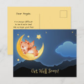 Nuit de rêve enfant se bien bientôt carte postale (Devant / Derrière)