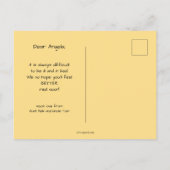 Nuit de rêve enfant se bien bientôt carte postale (Dos)