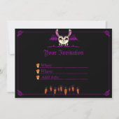 Nuit des invitations de lapin (Dos)