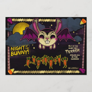 Nuit des invitations de lapin