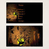 Nuit d'Halloween, Joyeux Halloween ! (Devant & derrière)