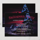 Nuit d'horreur Halloween Fête Invitation (Devant / Derrière)