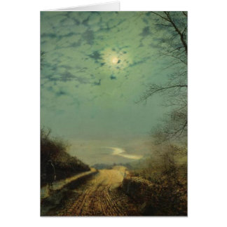 Nuit éclairée par la lune