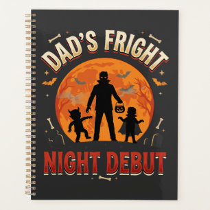 Nuit effrayante de papa Halloween