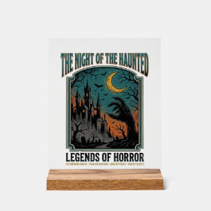 Nuit effrayante d'Halloween Horreur Vintage Épouva
