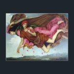 Nuit et sommeil par Evelyn de Morgan Carte postale<br><div class="desc">Evelyn de Morgan : Artiste pré-Raphaélite</div>
