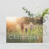 nuit étoilée 13 cm x 18 cm carte d'invitation (Debout devant)