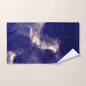 Nuit étoilée avec galaxie (Serviette à main)