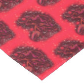 Nuit étoilée avec nappe rouge avec pouce à roulett (Angle)