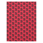 Nuit étoilée avec nappe rouge avec pouce à roulett (Devant)