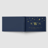 Nuit étoilée Bleu foncé et Mariage de monogramme o (Complet)