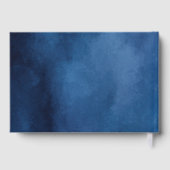 Nuit étoilée bleue élégante (Verso)