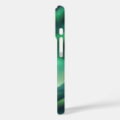 Nuit étoilée dans le coque iphone des tons verts d (Verso / Gauche)