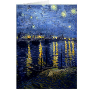 Nuit étoilée de Van Gogh au-dessus du Rhône