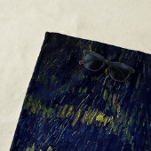 Nuit étoilée de Van Gogh sur le serviette de plage (En situation)