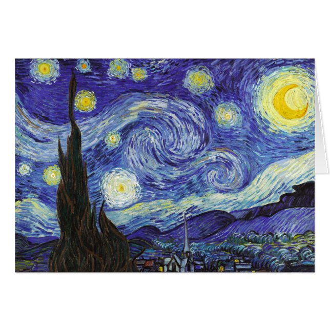 Nuit étoilée par Van Gogh (Devant horizontal)