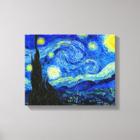 Nuit étoilée par Van Gogh Belle toile d'art Imprim