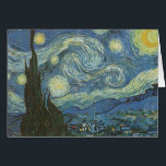 Nuit étoilée par Vincent Van Gogh<br><div class="desc">Le Night de Vincent Van Gogh. 1889 Oil on Canvas. Musée d'art moderne de New York</div>