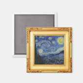 Nuit étoilée par Vincent Van Gogh - Magnet (Recto/Verso)