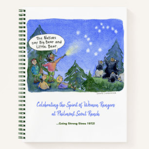 "Nuit étoilée" Philmont Women Ranger Carnet