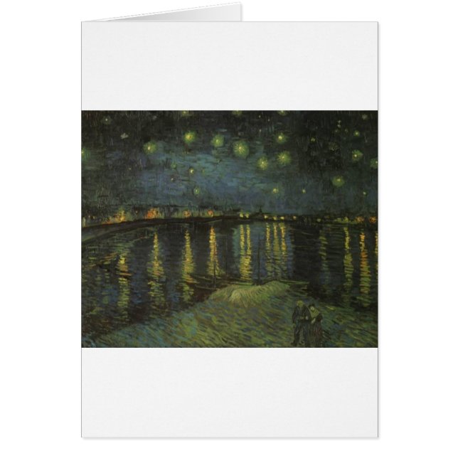 Nuit étoilée sur le Rhône (Devant)