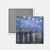 Nuit étoilée Sur Le Rhône Magnet 3 (Recto/Verso)