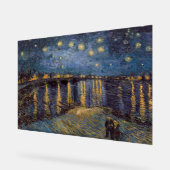 Nuit étoilée sur le Rhône par Vincent Van Gogh (Angle)
