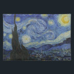 Nuit étoilée, Vincent Van Gogh Set de table en tis<br><div class="desc">Van Gogh - Masters of Art Series</div>