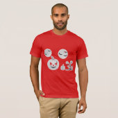 "Nuit hantée : Design de T-shirt d'horreur" (Devant entier)