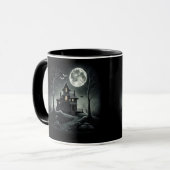 NUIT HANTÉE Tasse noire  (Devant gauche)