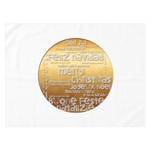 Nuit internationale Navidad Noel Nappe (Devant (Horizontal))