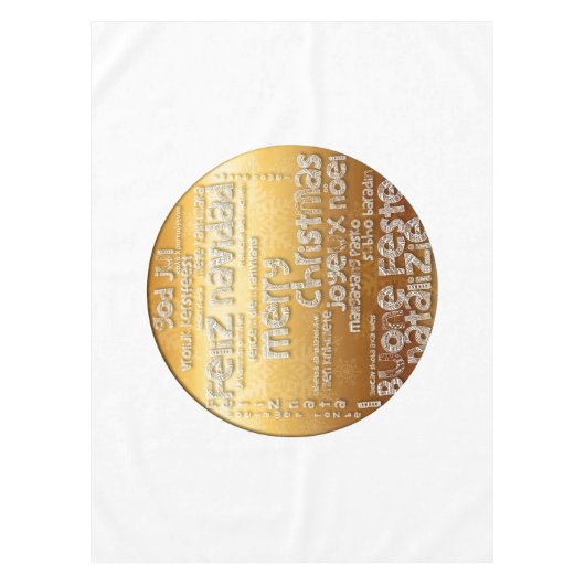 Nuit internationale Navidad Noel Nappe (Devant)