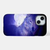 Nuit loup et bleu (Verso Horizontal)