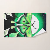 Nuit lunaire (Serviette à main)