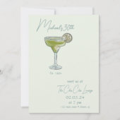 Nuit Mezcal Taco Invitation Anniversaire (Devant)