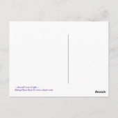 Nuit MoonFlower - Carte postale (Dos)