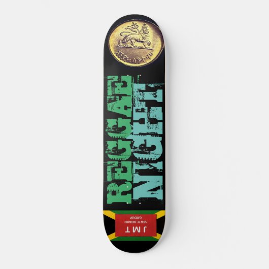 NUIT REGGAE Skateboard (Recto)